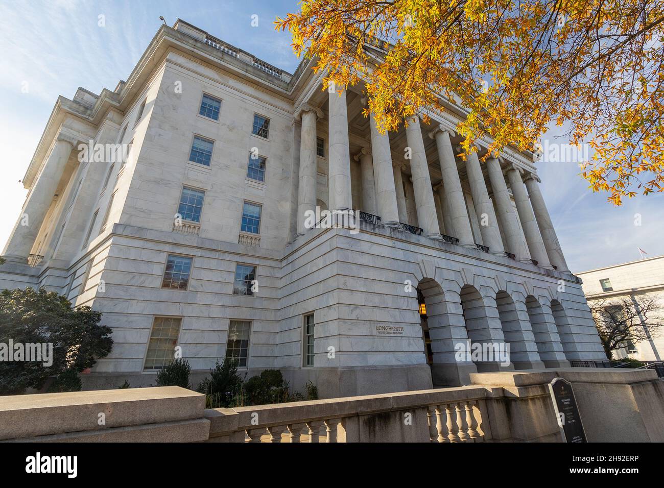 WASHINGTON, D.C., USA - NOVEMBER 21: Longworth House Office Building on November 21, 2021 in Washington, D.C. Stock Photo