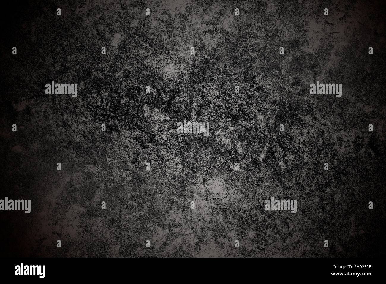 Dark moody grunge texture on the concrete surface Stock Photo