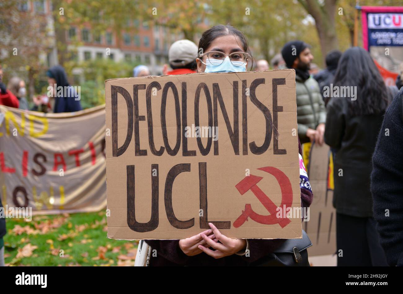 Rally Placard Students High Resolution Stock Photography and Images - Alamy