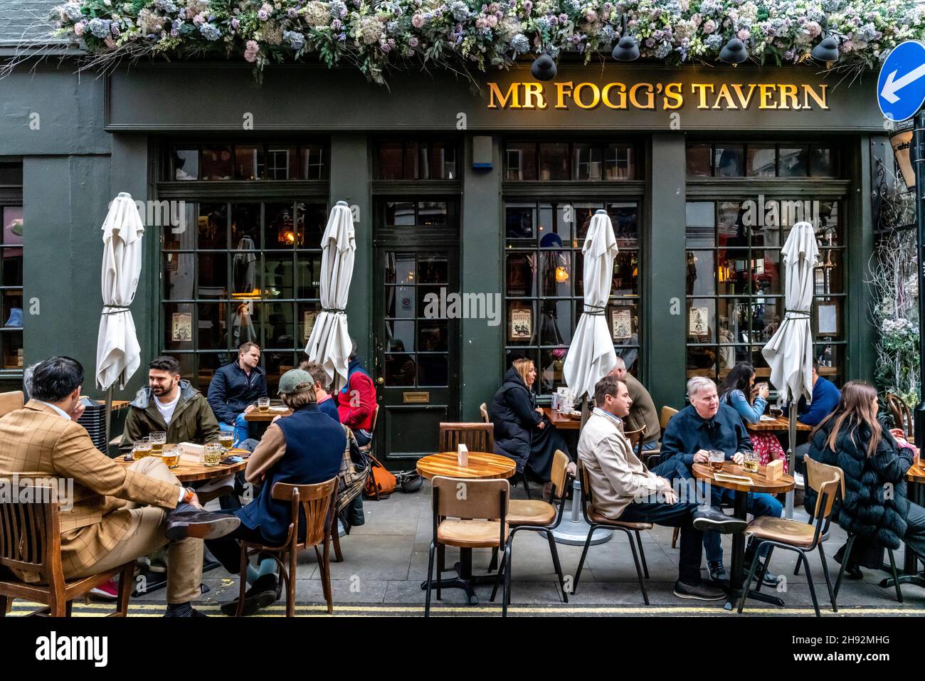 Mr Fogg’s Tavern, St Martin’s Lane, London, UK. Stock Photo