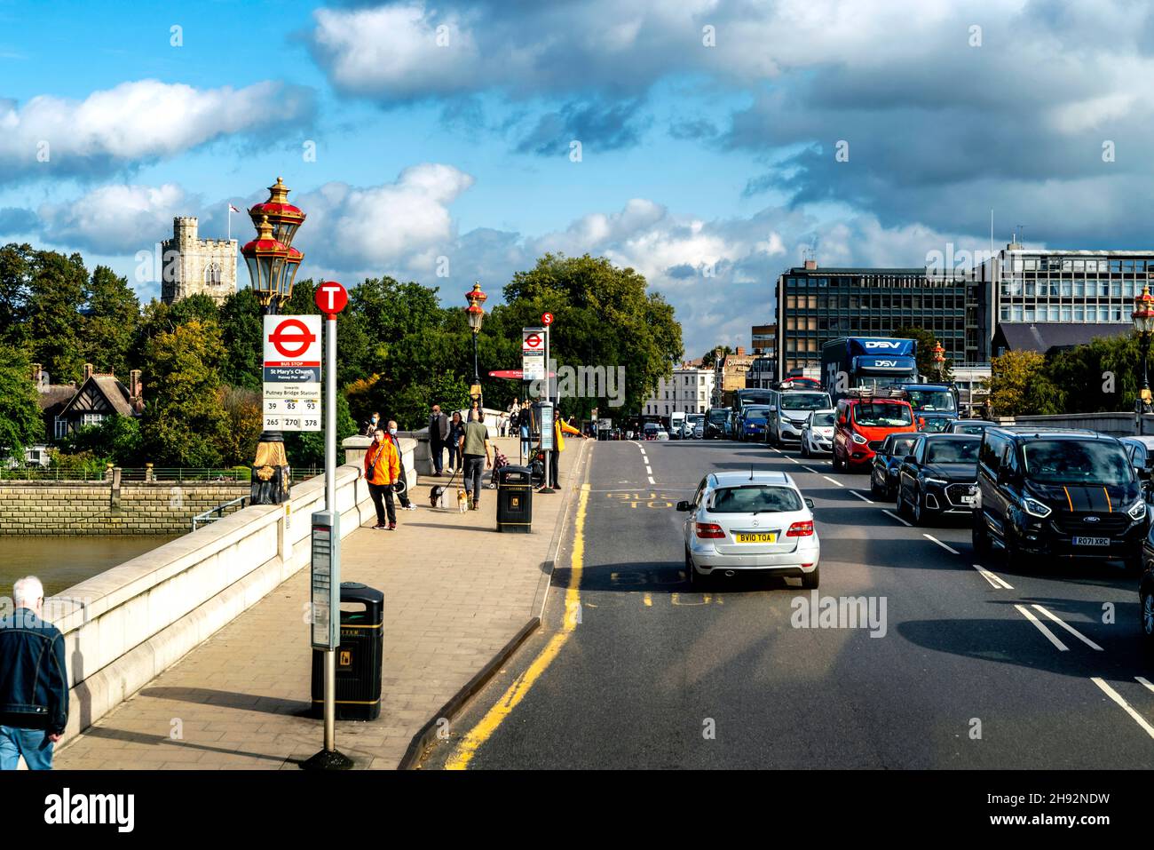 Putney Bridge, London, UK Stock Photo Alamy