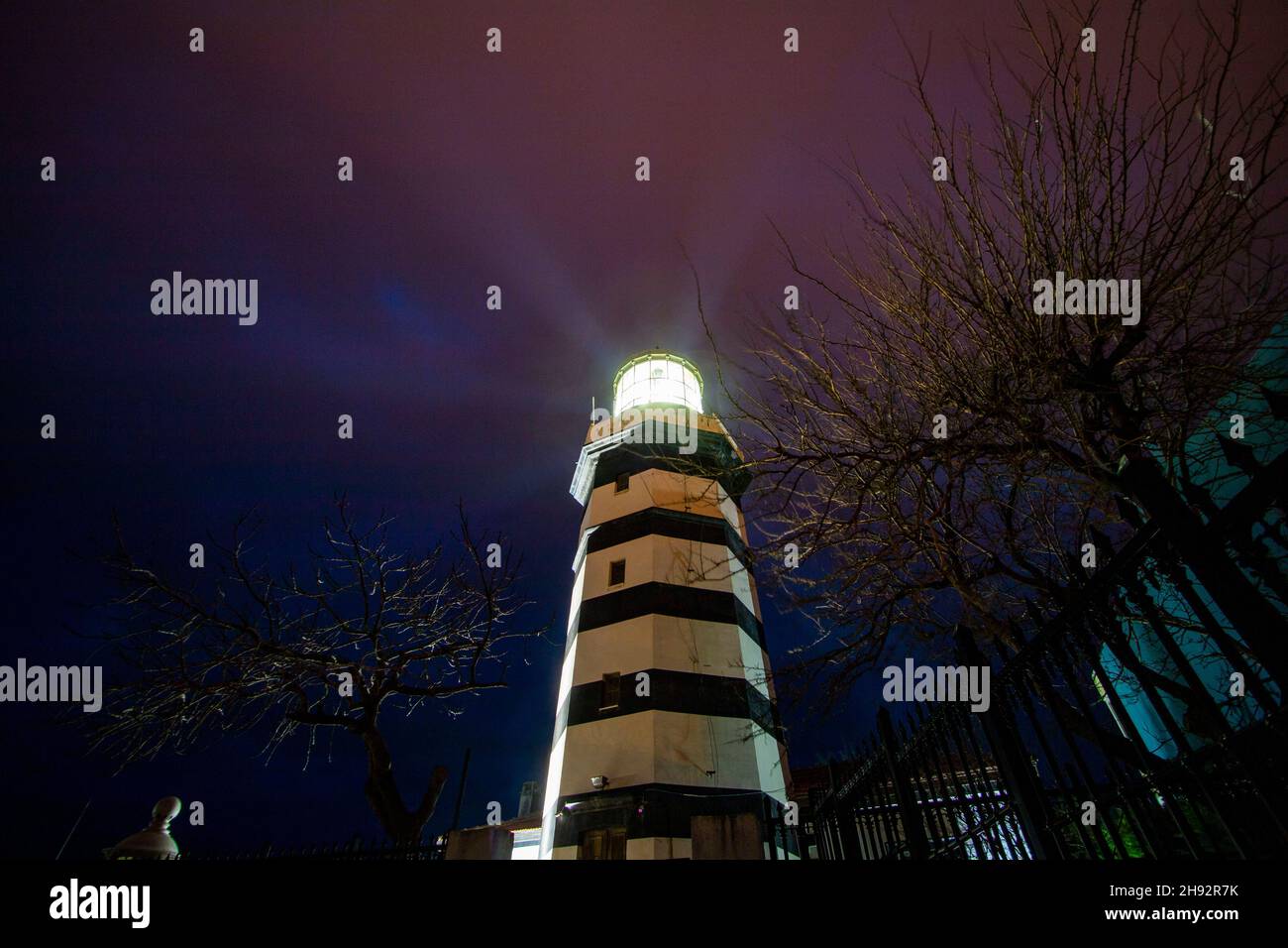 Sile sea lighthouse, istanbul, Turkey Stock Photo