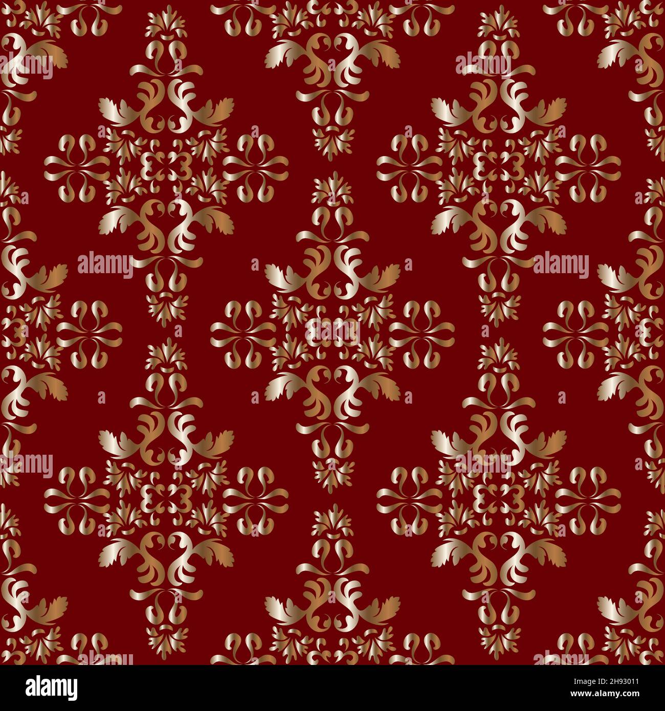 gold and red vintage background