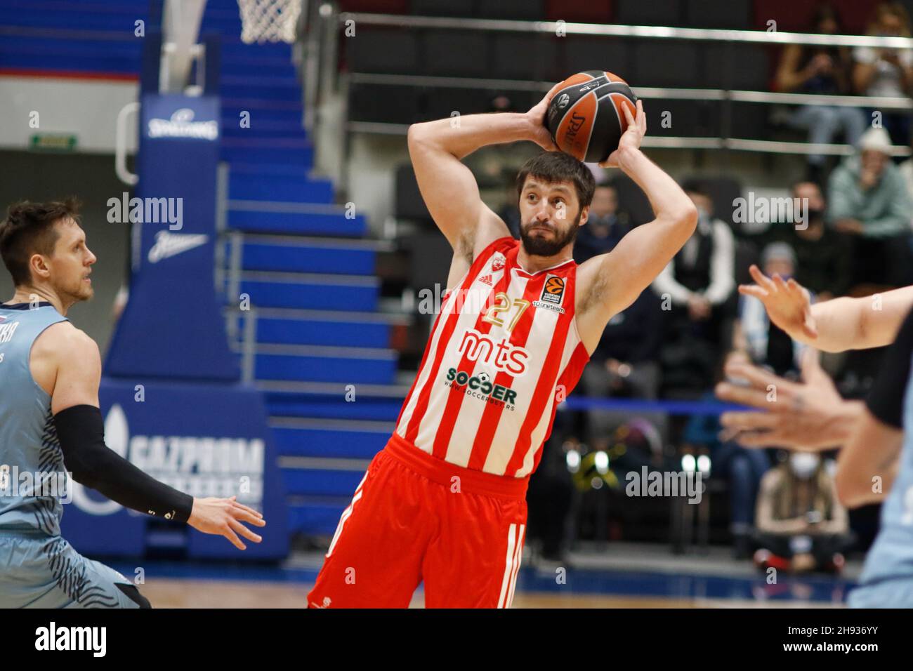 Saint Petersburg, Russia 03 December 2021 Basketball. Euroleague