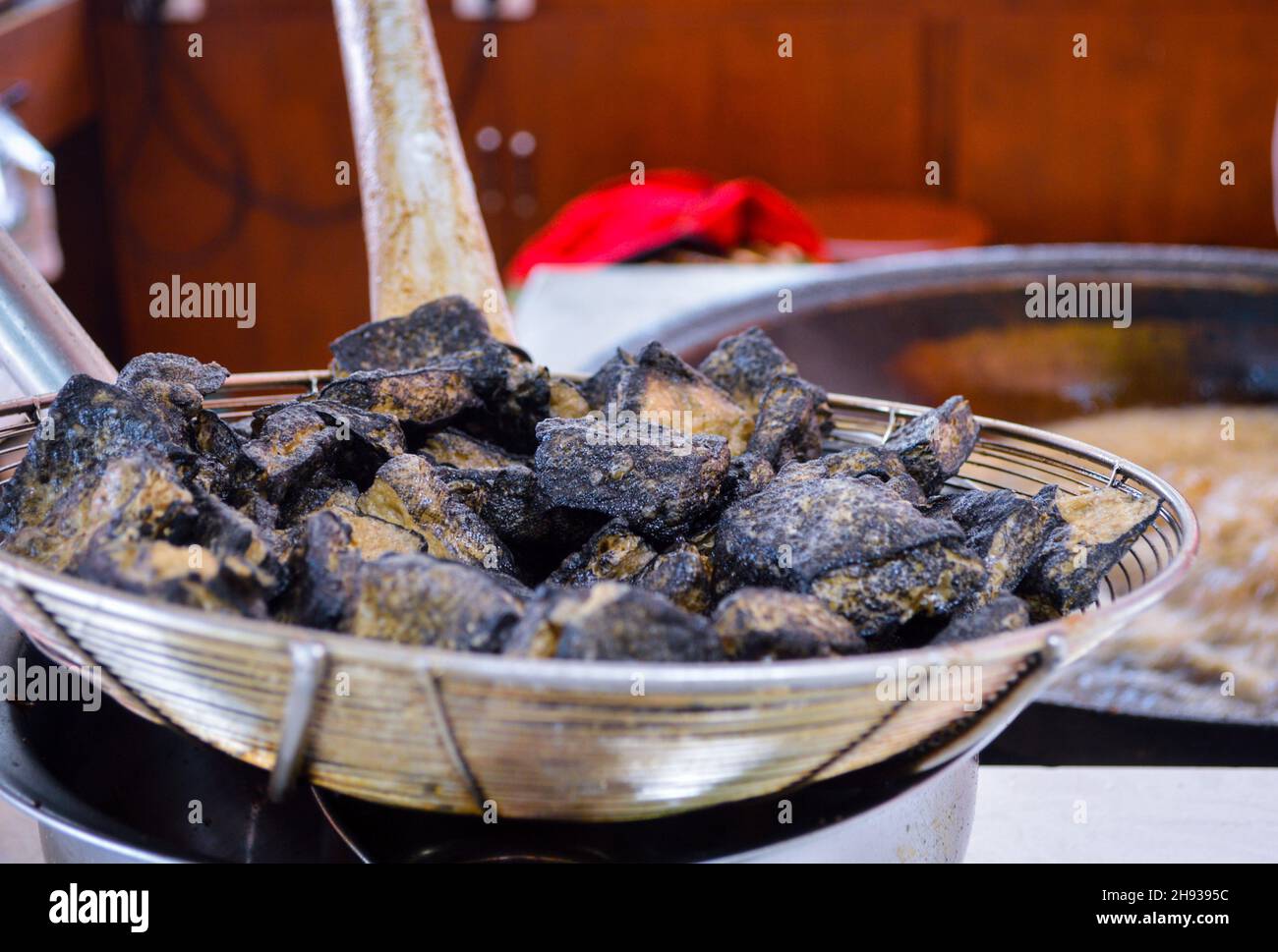 Chinese Stinky Tofu from China Local Street Market Stock Photo Alamy