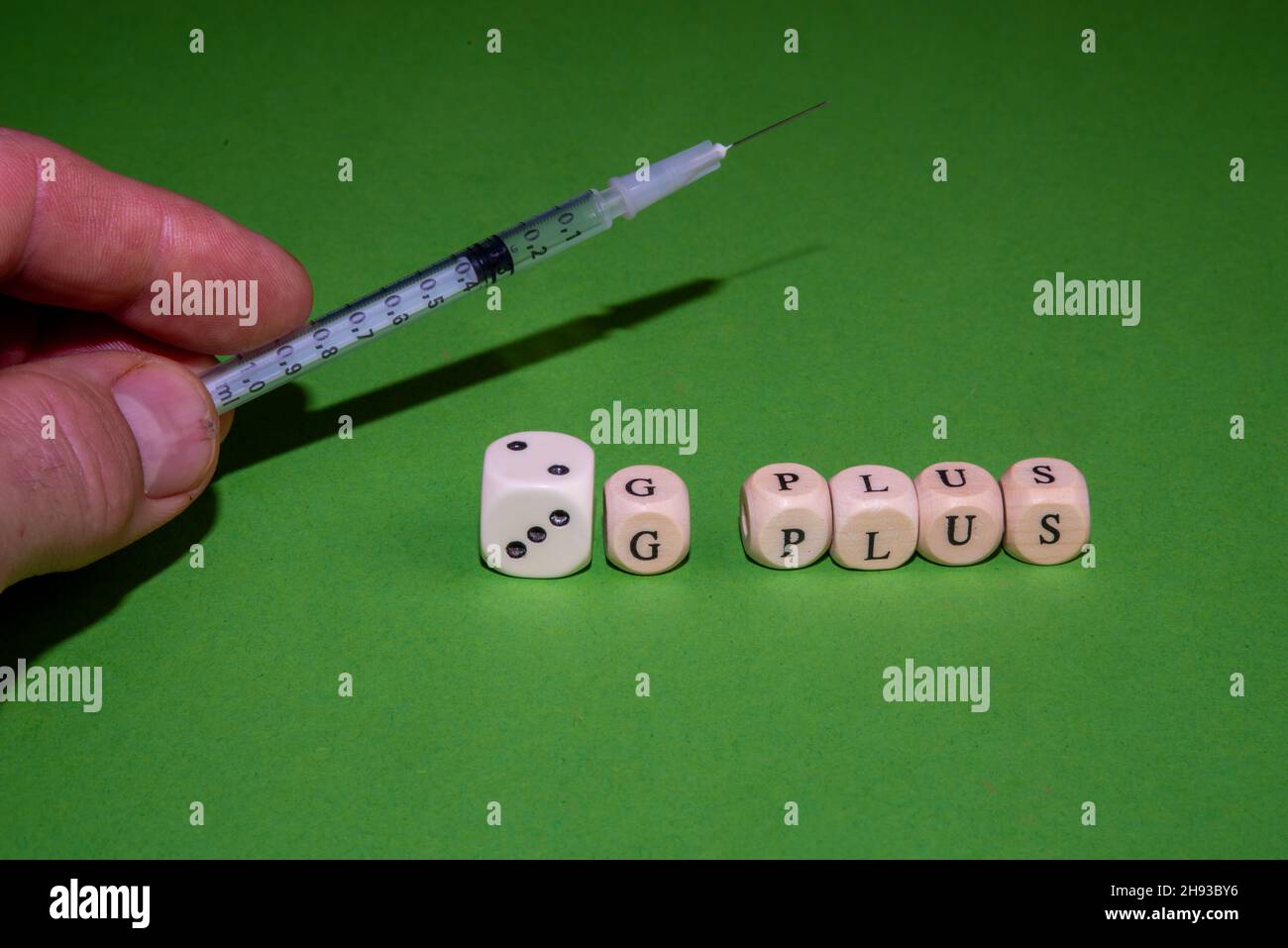 Concept Image 2G plus and 3G plus, letter cubes form 2G and 3G plus ...