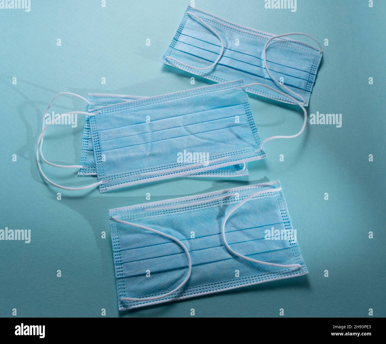 Close up of Disposable medical masks Stock Photo - Alamy