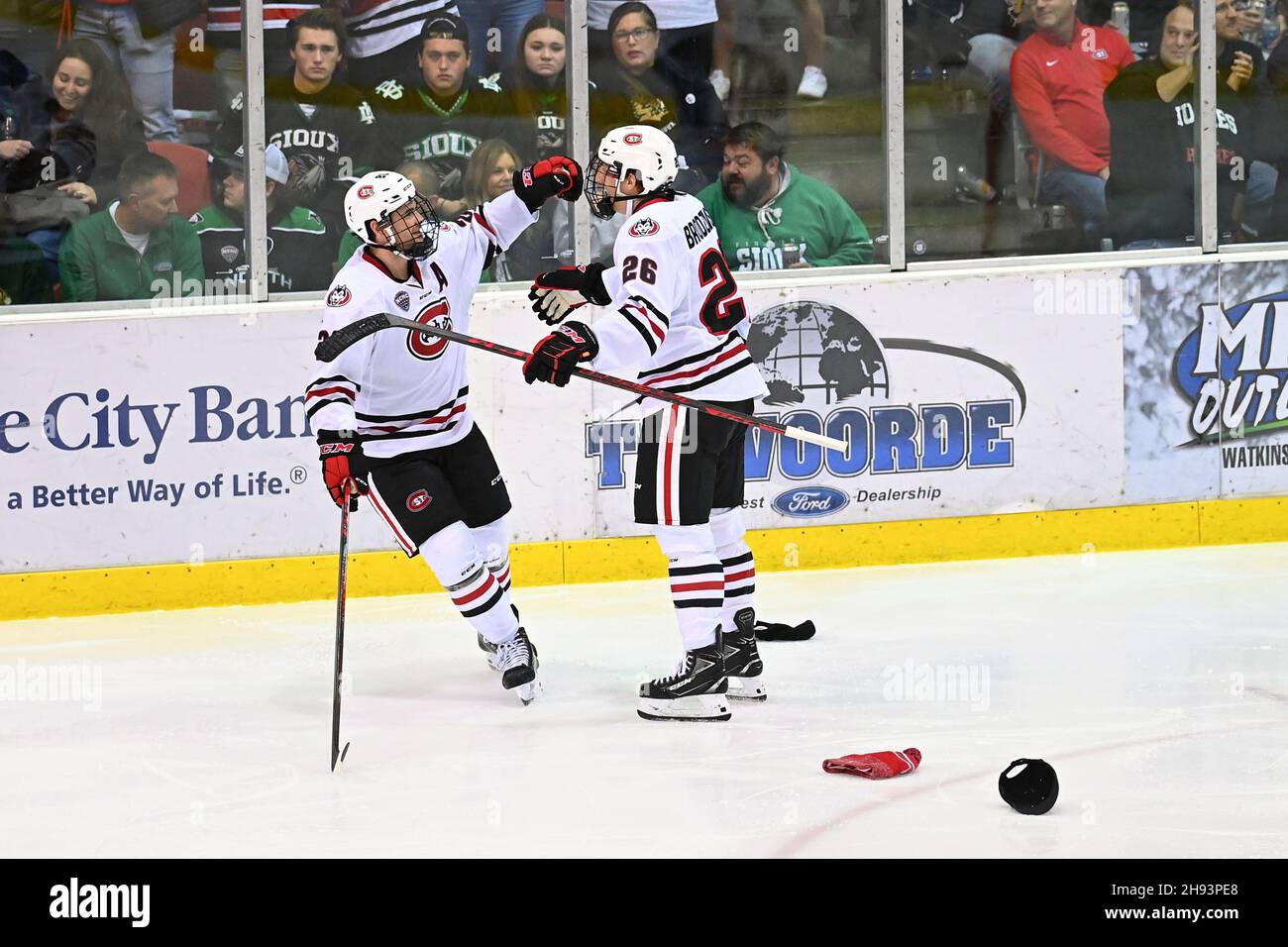 third goal of a NCAA men's hockey game 