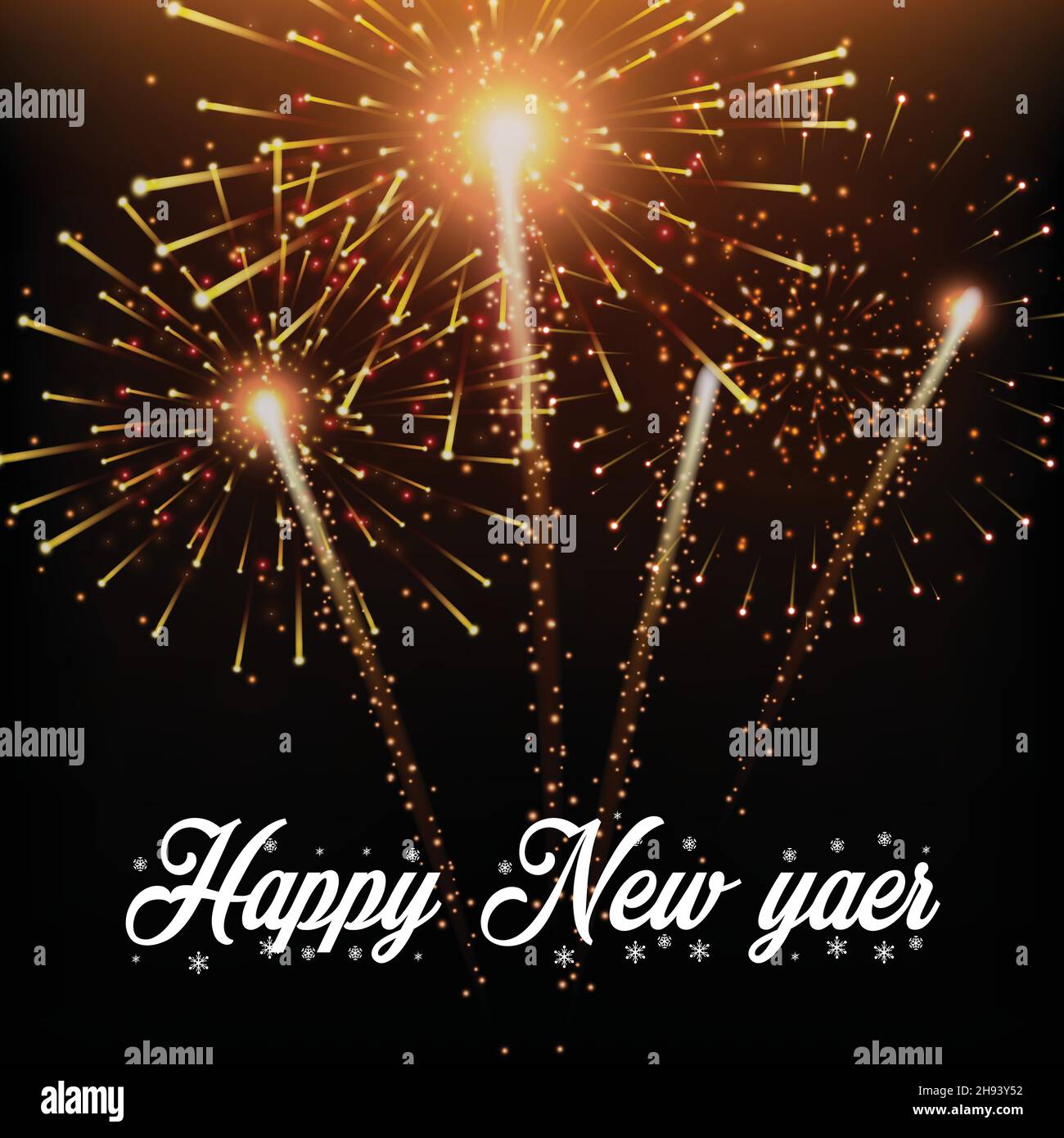 Happy new year 2022, vector illustration Stock Vector
