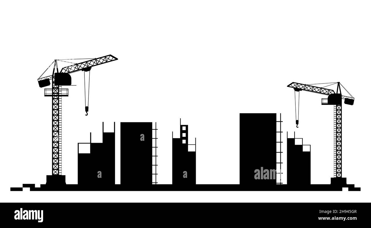 Building Construction Silhouette