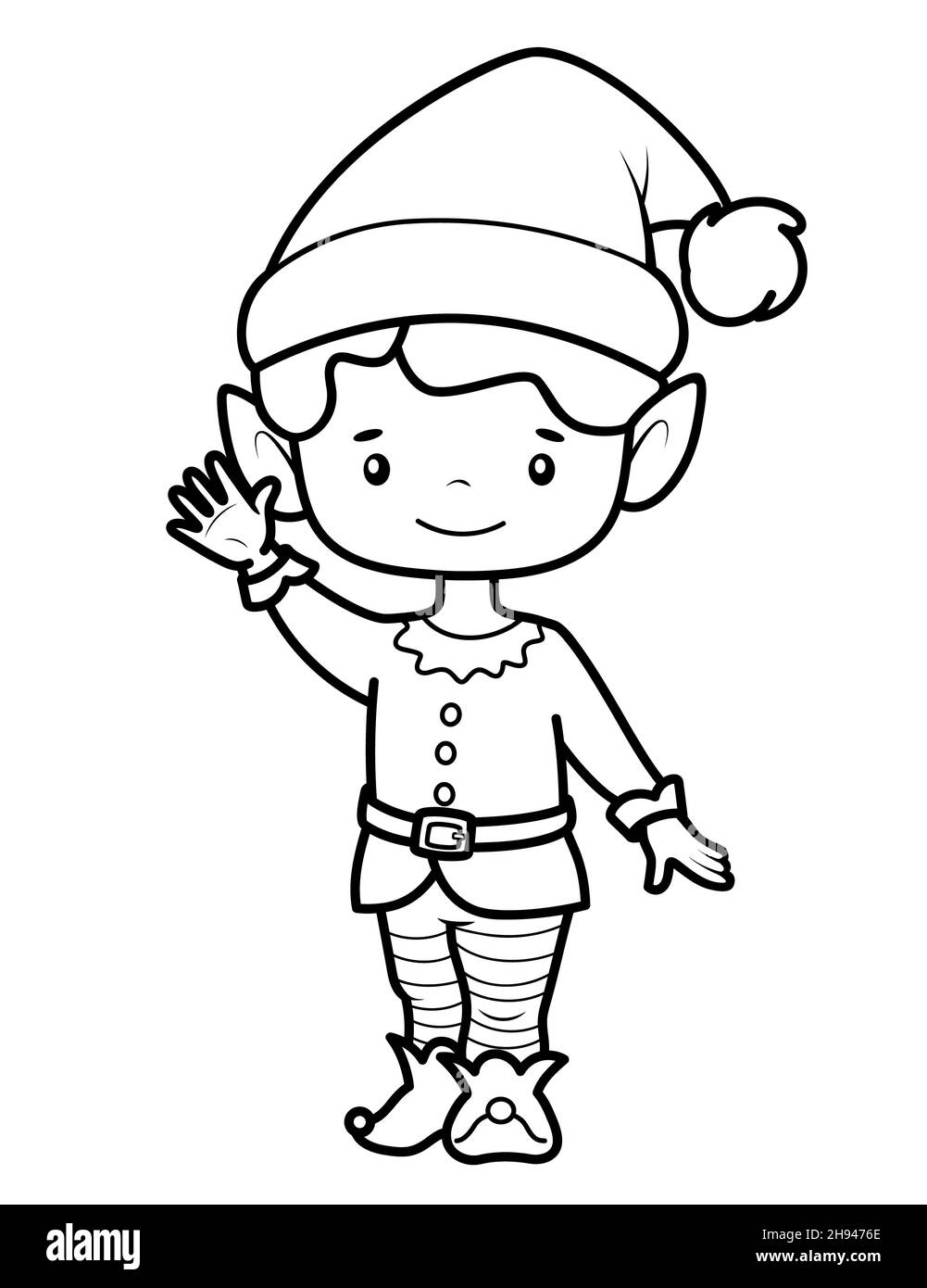 Black elf Black and White Stock Photos & Images - Alamy
