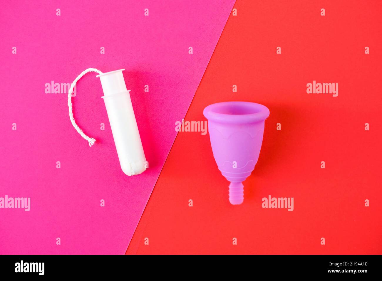 A menstrual cup for menstruation, alternative to tampons