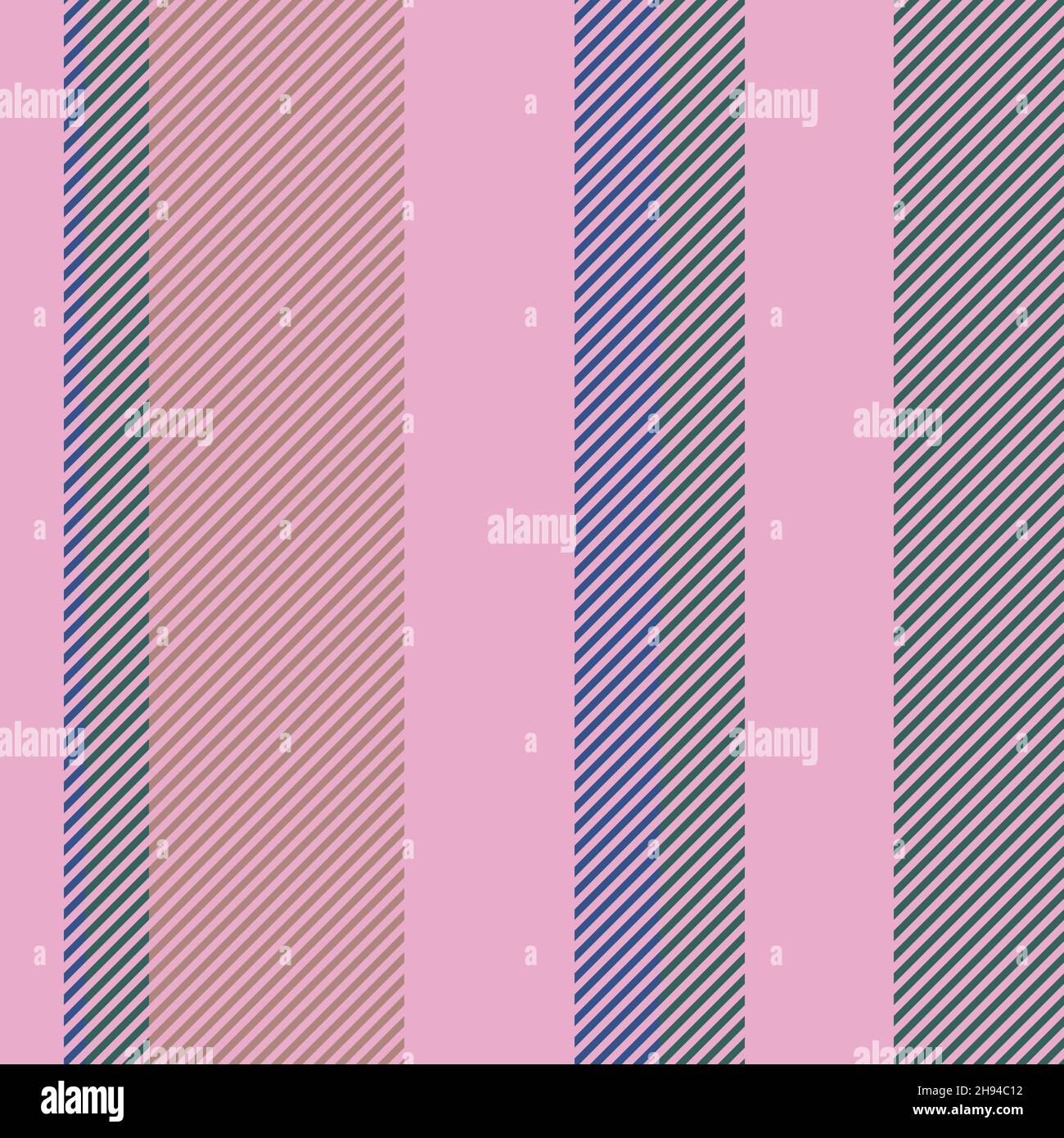 Stripes vector seamless pattern. Striped background of colorful lines ...