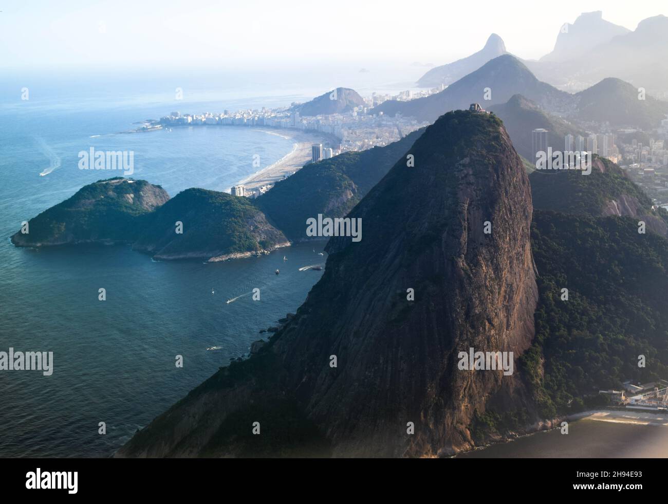 Rio de Janeiro view from the top Stock Photo