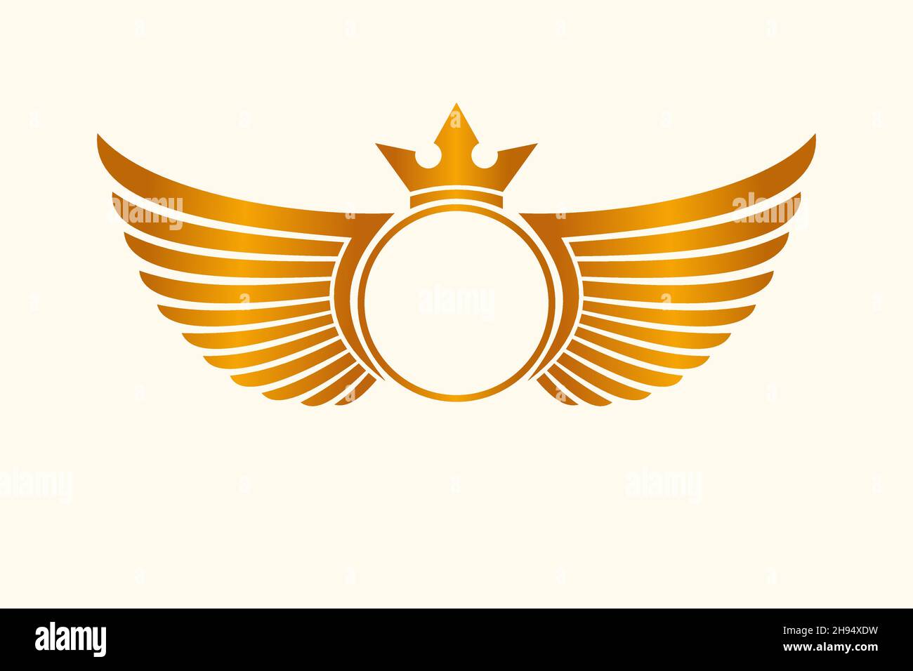 Luxury royal wing Letter XM crest Gold color Logo vector, Victory logo ...