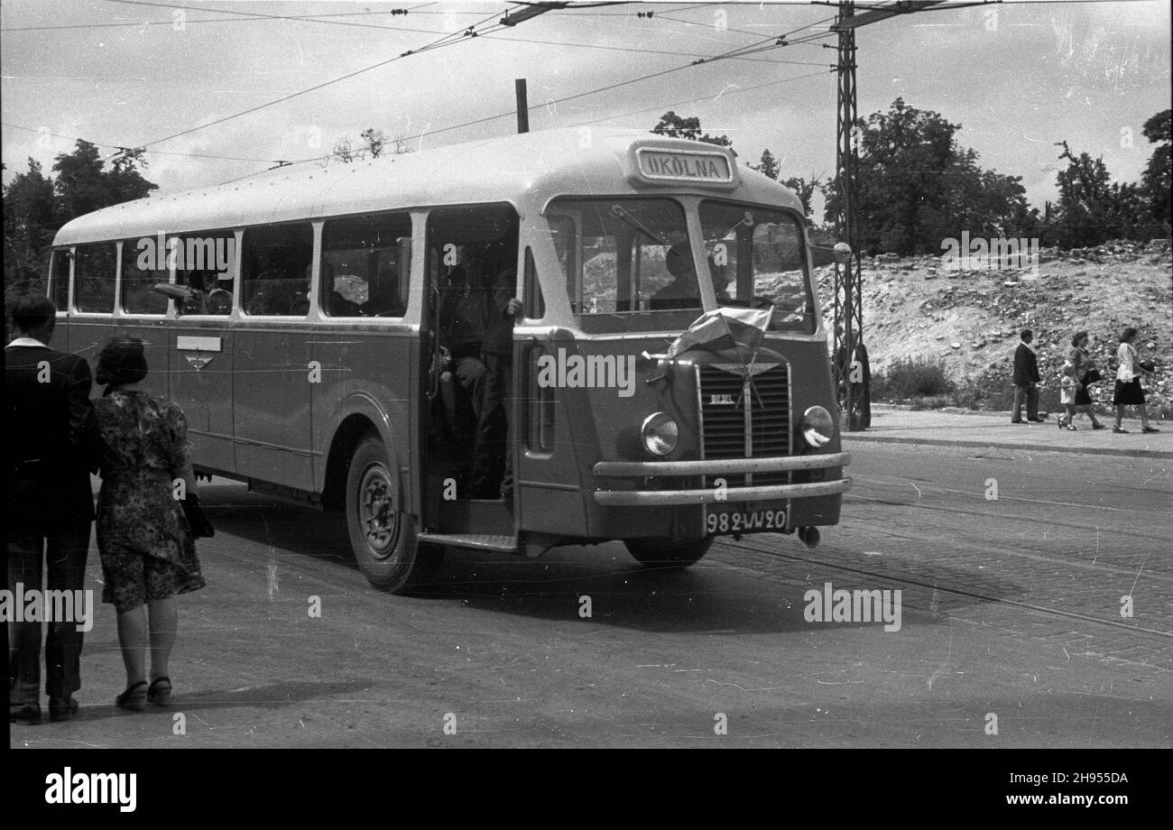 French bus Black and White Stock Photos & Images - Alamy