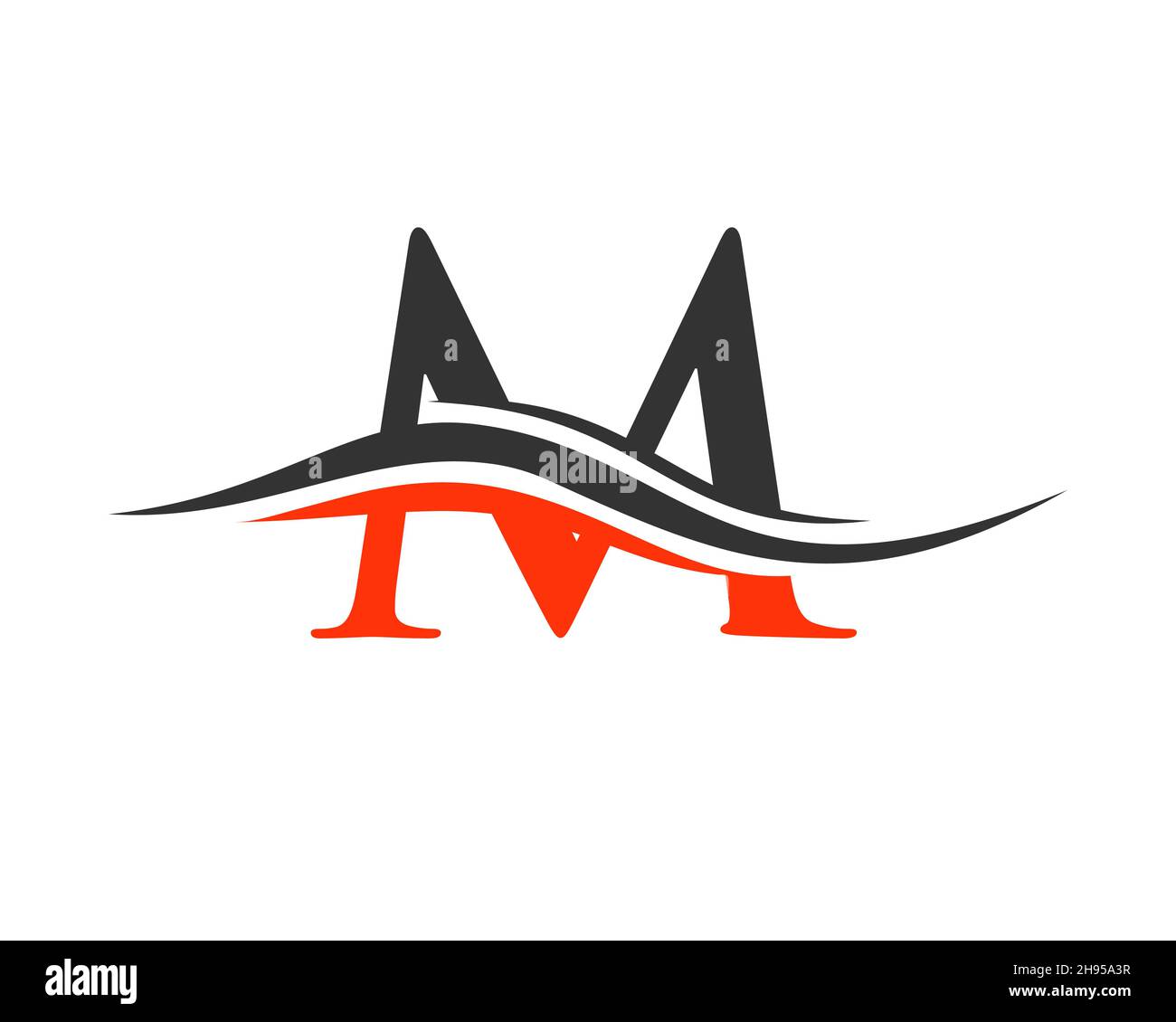 Letter M logo design. Monogram M Logo Template. M Logo for luxury