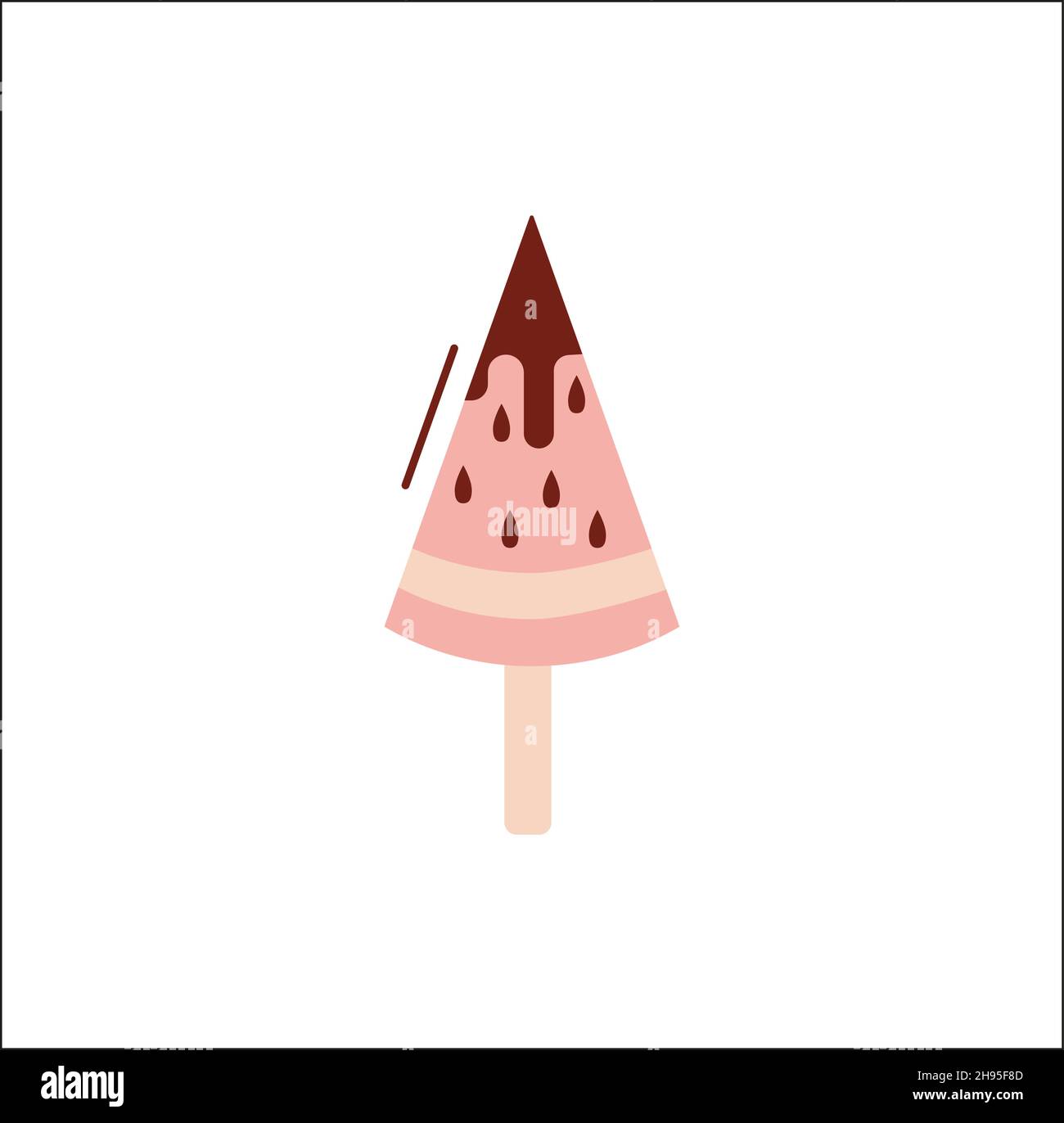 Ice cream vector icon on white background. eps Stock Vector Image & Art ...