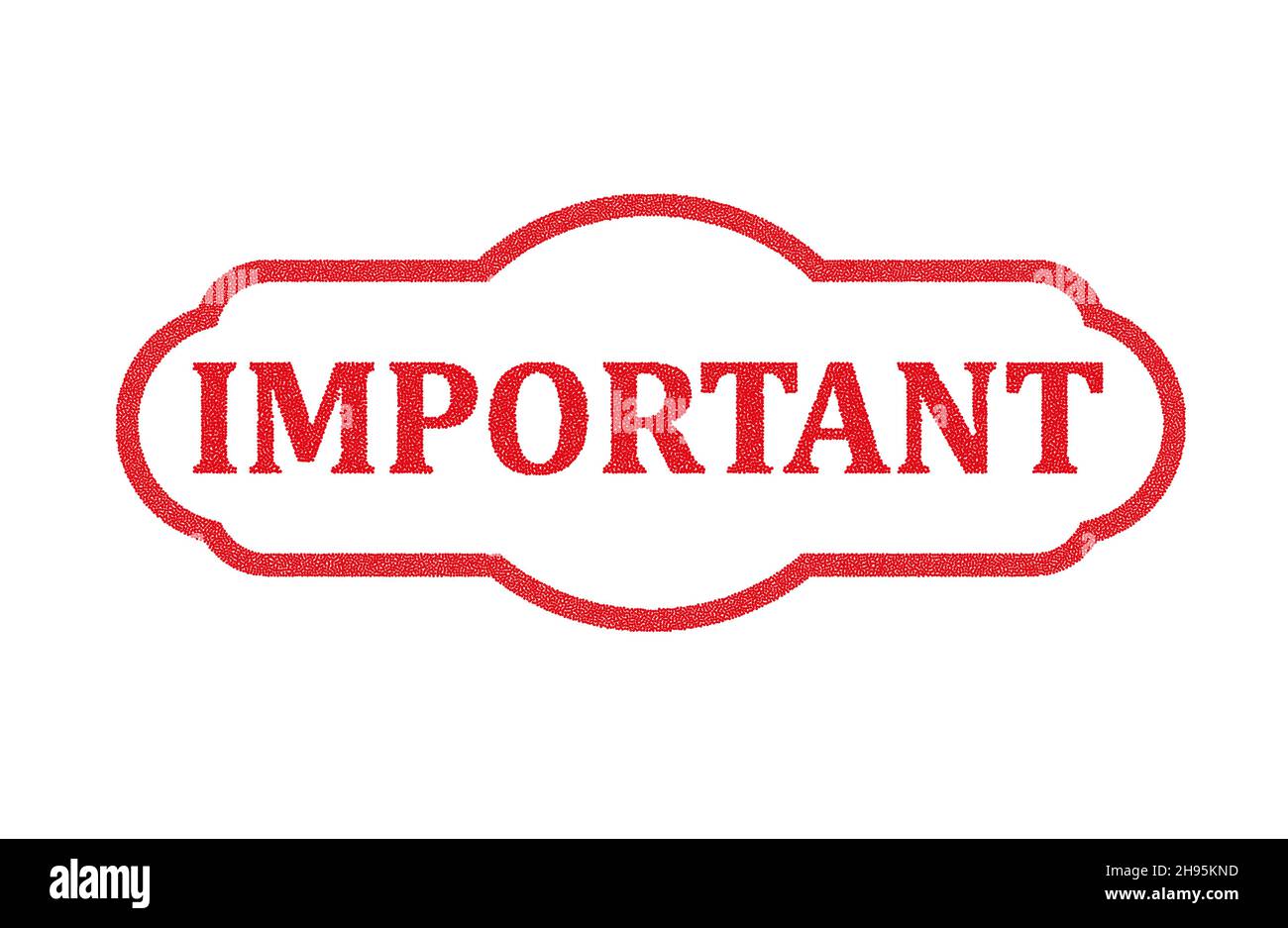 Important grunge rubber stamp on white, vector illustration Stock Vector