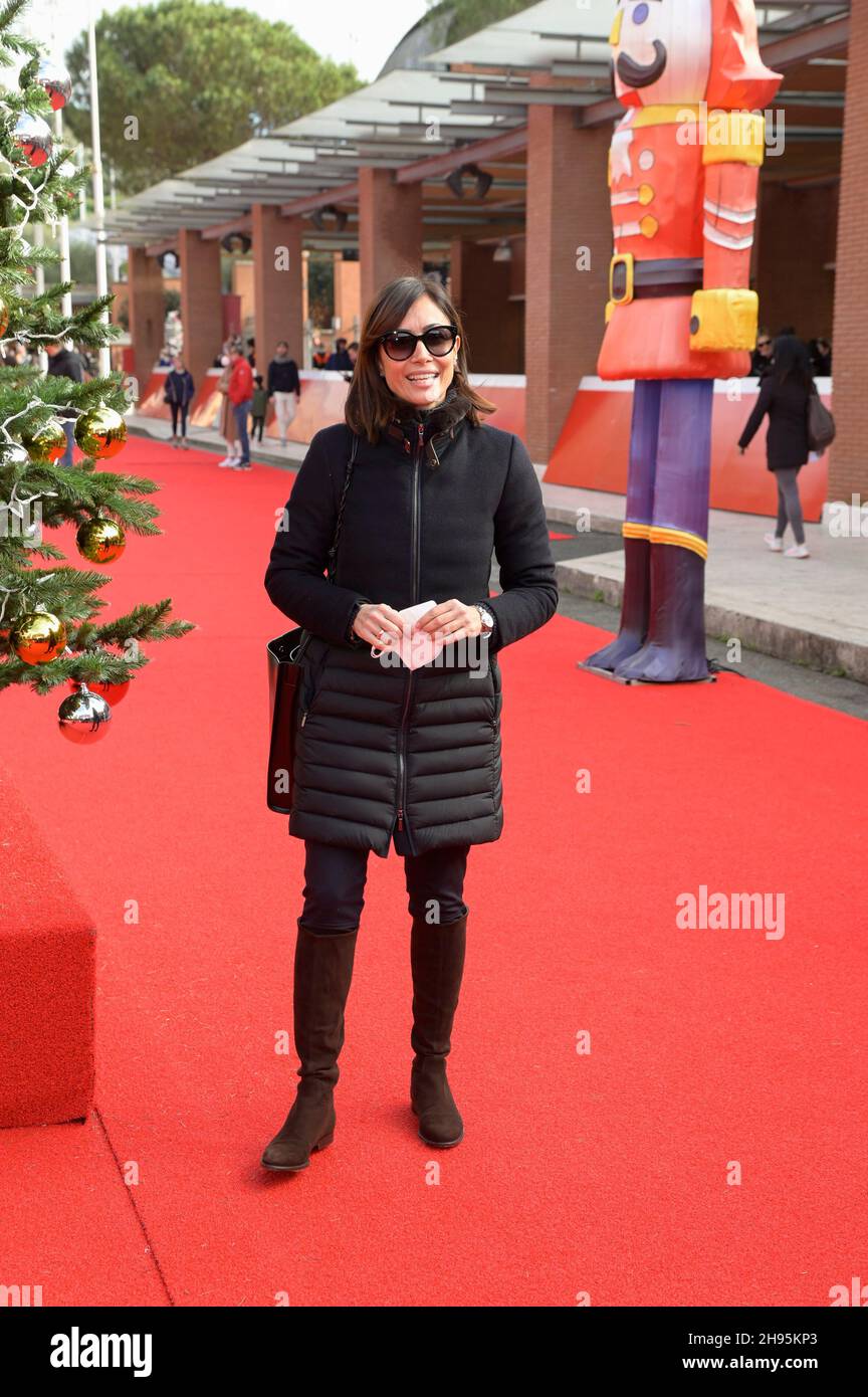 Rome, Italy. 04th Dec, 2021. Mara Carfagna attends the inauguration of the Christmas World village at the Auditorium Parco della Musica. Credit: SOPA Images Limited/Alamy Live News Stock Photo