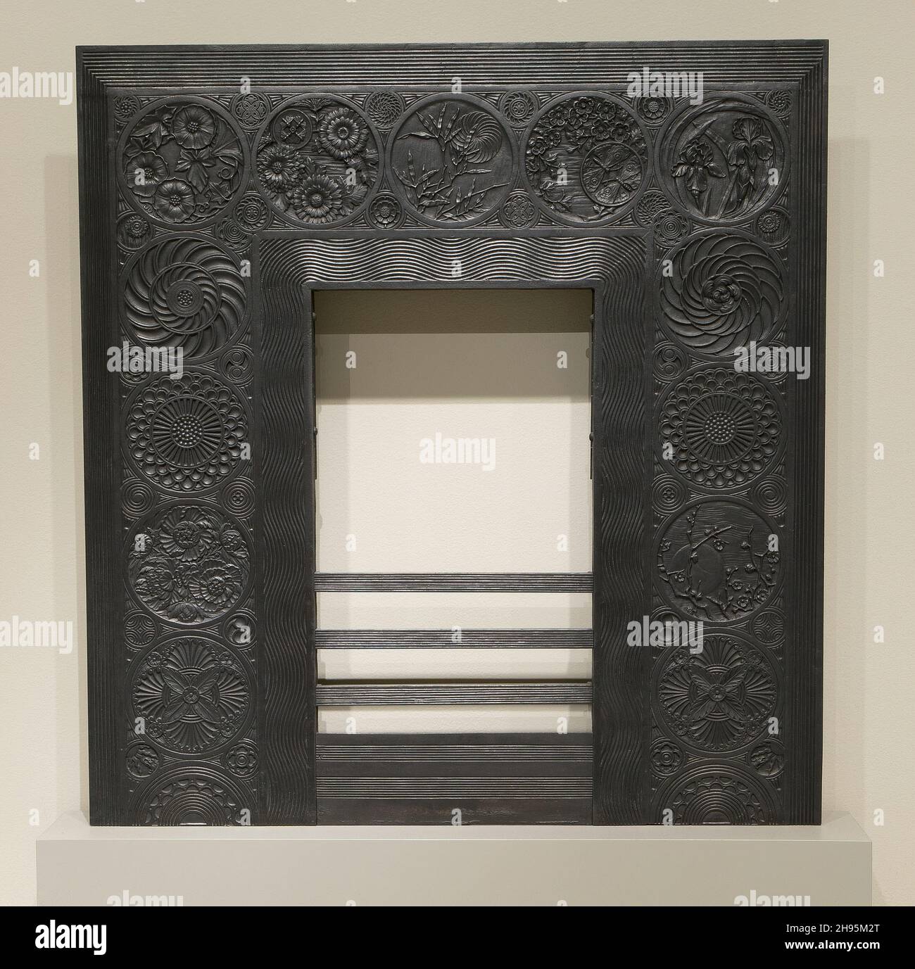 Fireplace Surround, Norwich, c. 1875 Stock Photo Alamy