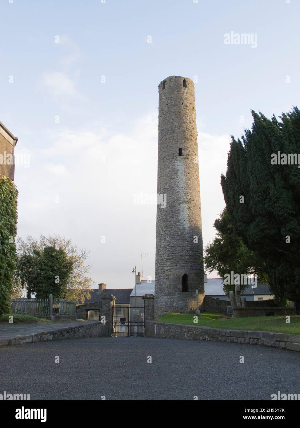Monastic round tower Kells County Meath Ireland Stock Photo Alamy