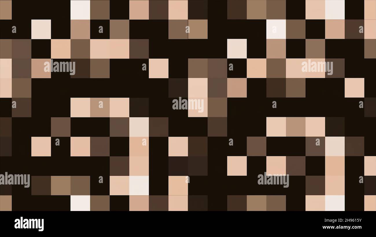 Pixel graphics. Abstract animation of 8 bit background Stock Photo - Alamy