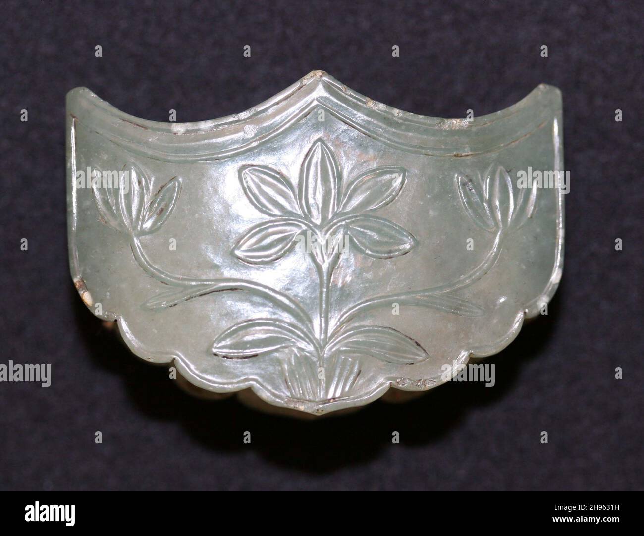 Sword Guard with Floral Design, , 18th century. Stock Photo