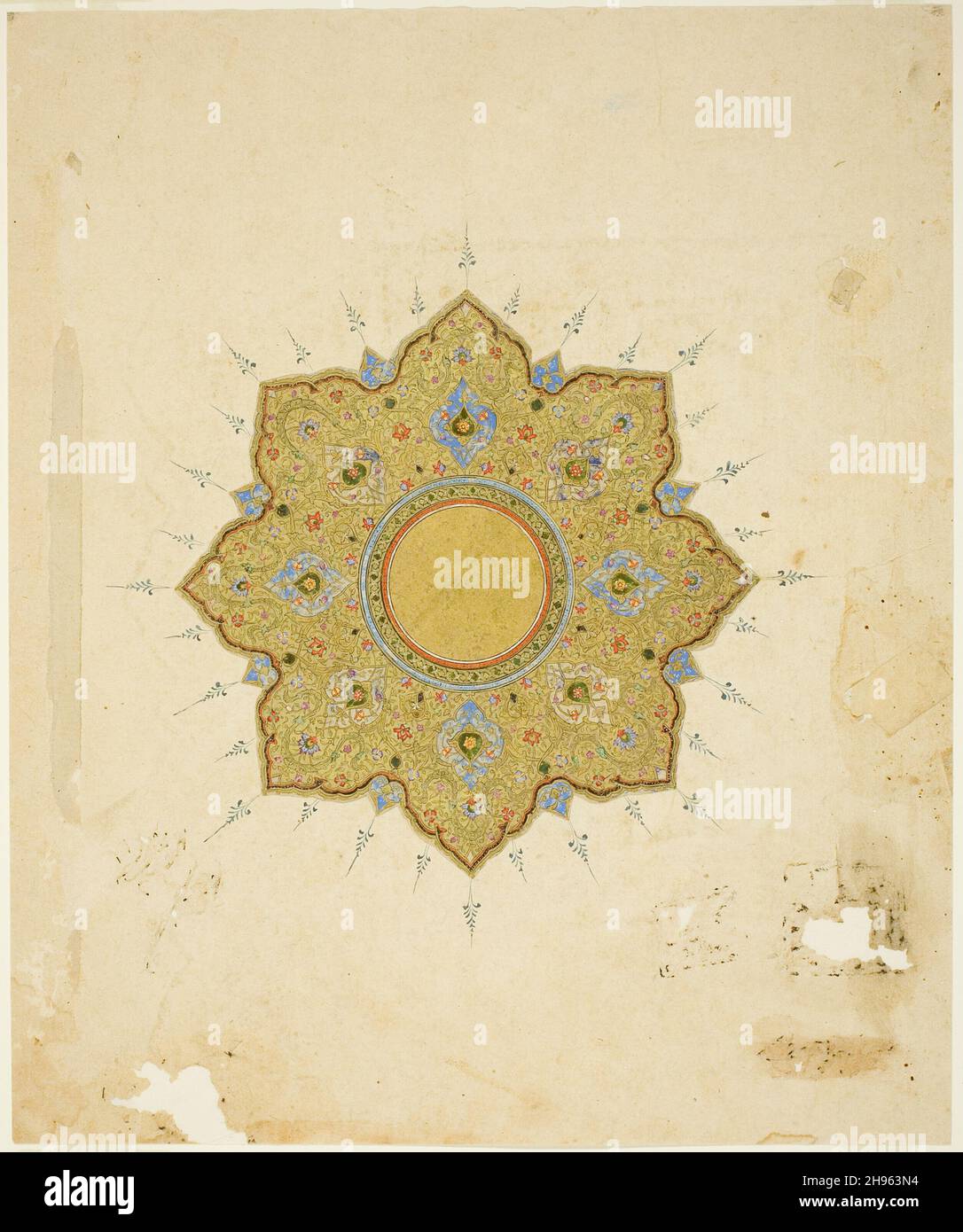 Islamic art nature 17th century hi-res stock photography and images - Alamy