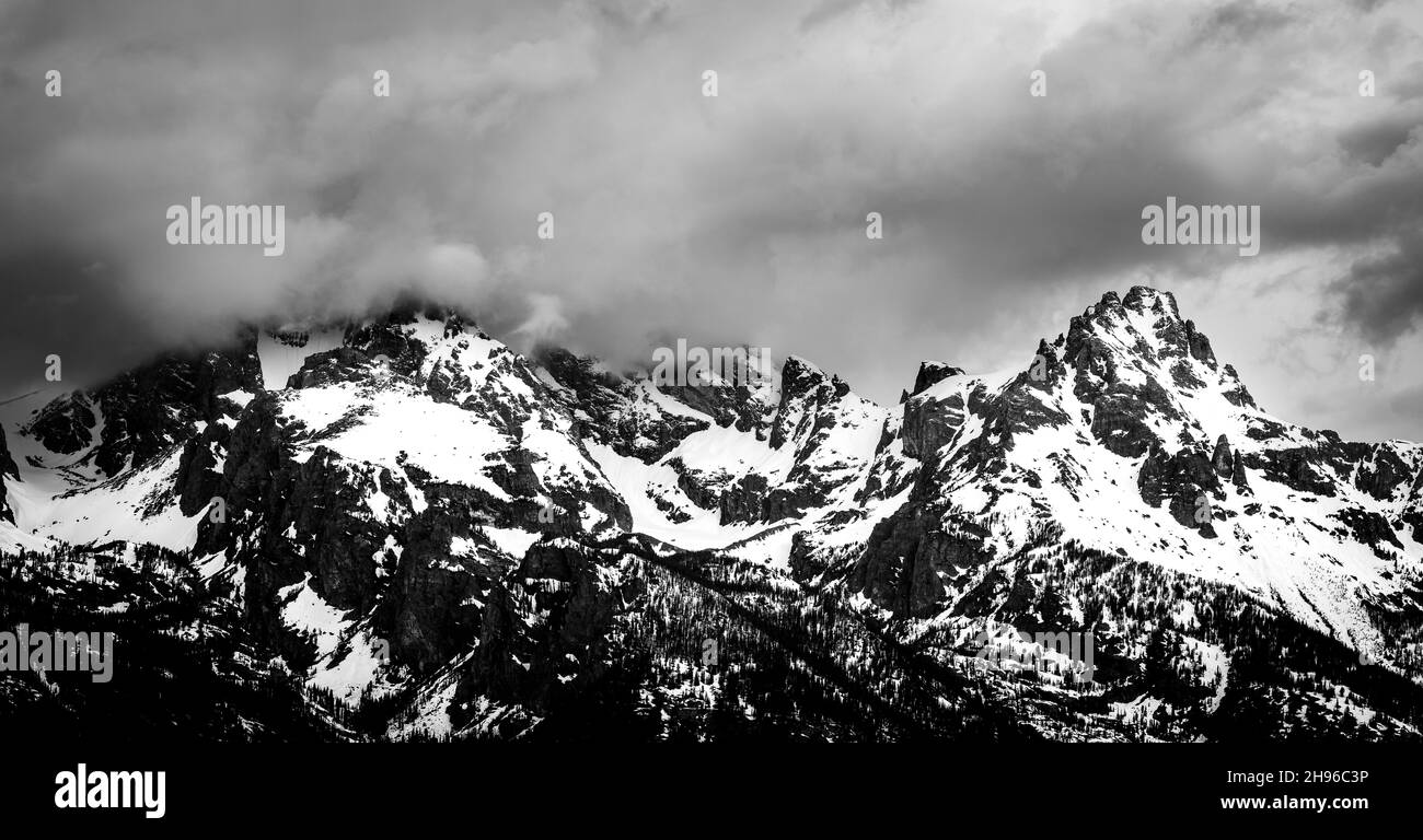High mountain Black and White Stock Photos & Images - Alamy