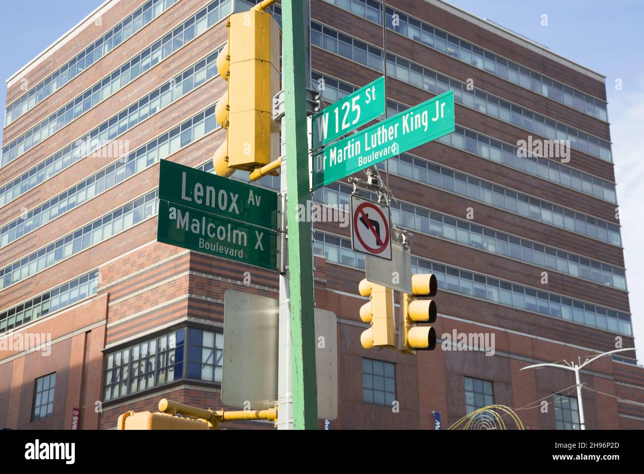 Corner of 125th Street and Lennox Ave, renamed Martin Luther King Jr