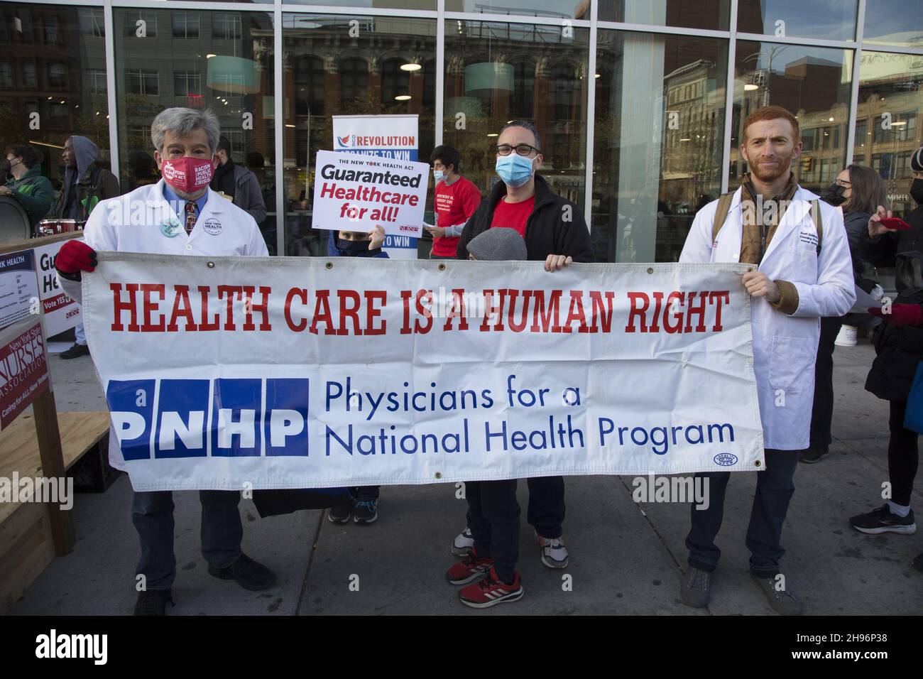 Us rally for doctors and nurses hi-res stock photography and images - Alamy