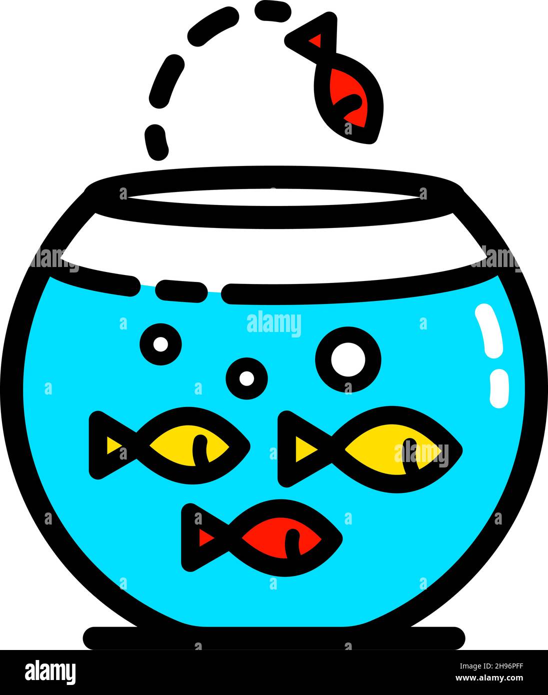 How To Draw A Fish Tank Step By Step