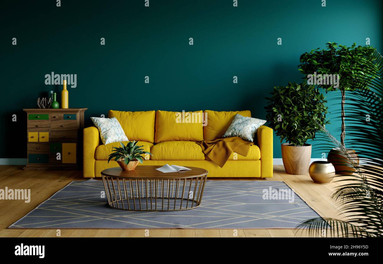 3d interior design hi-res stock photography and images - Alamy