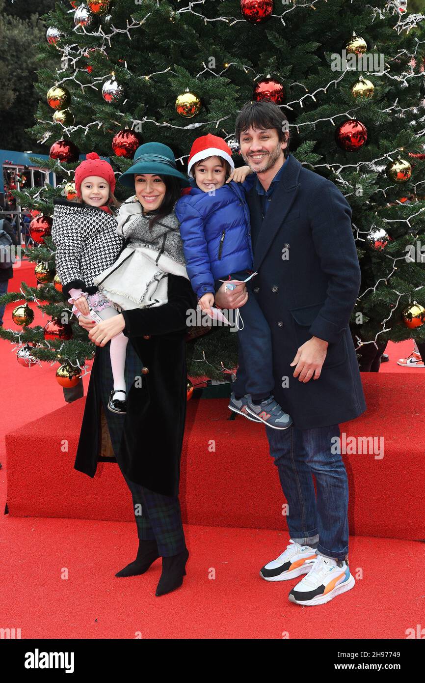 Rome, Italy. 04th Dec, 2021. Rome, Auditorium Parco Della Musica  Inauguration of "Christmas World", In the photo: Nicola Canonico Credit:  Independent Photo Agency/Alamy Live News Stock Photo - Alamy