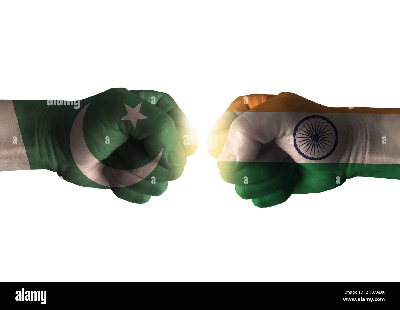 India vs pakistan hi-res stock photography and images - Alamy
