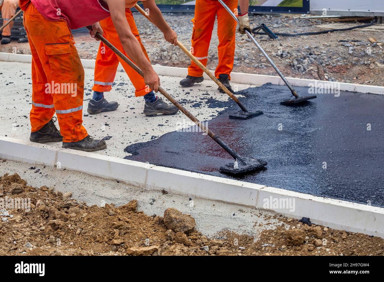 Asphalt trowel hi res stock photography and images Alamy