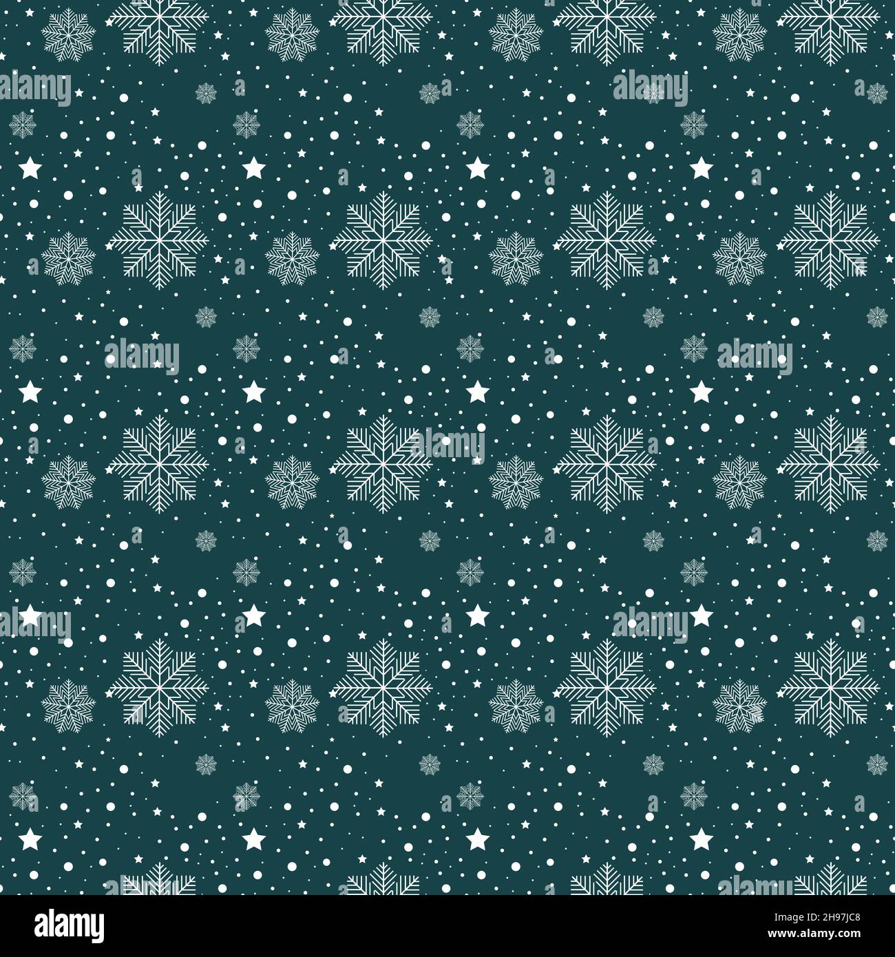 Seamless pattern with black stars on white background. Vector ...