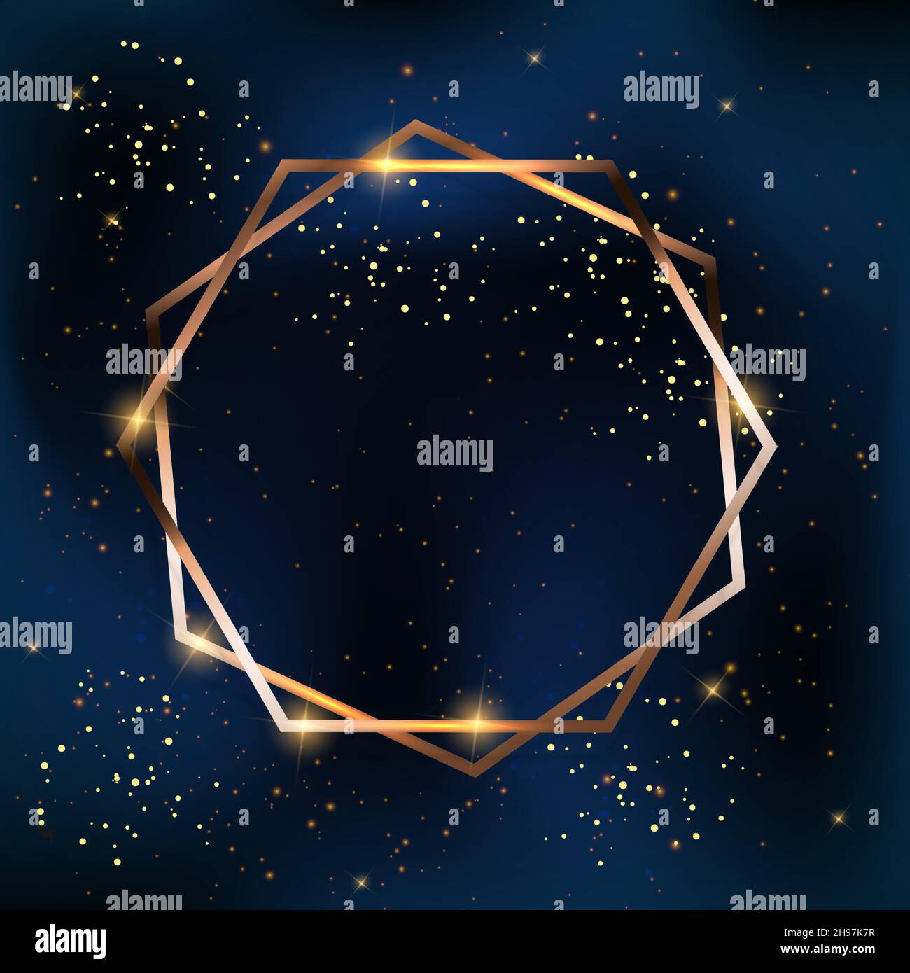 Night Sky and Stars Background. Vector Illustration EPS10 Stock Vector ...