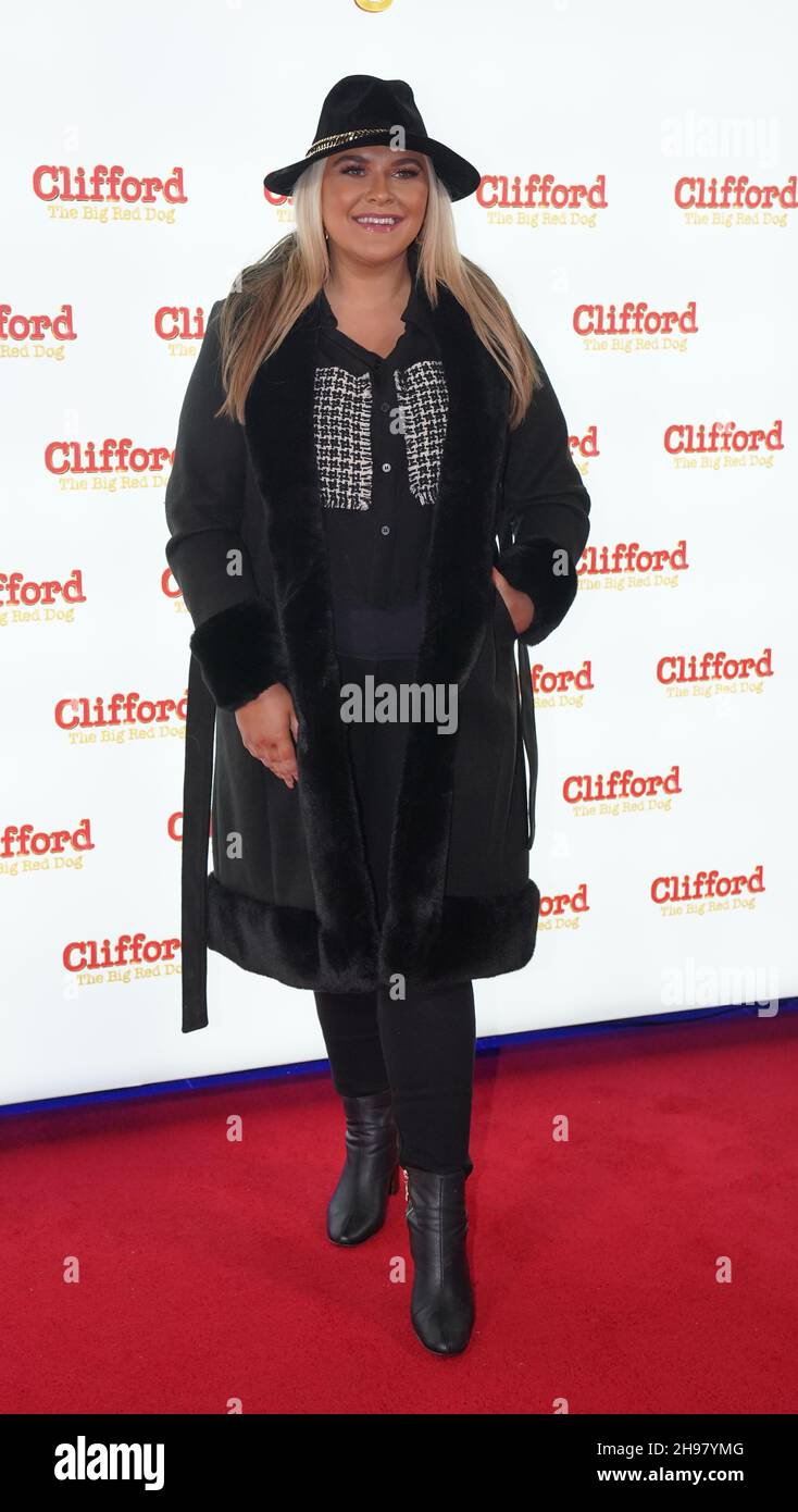 Saffron Lempriere attending the special screening of Clifford The Big