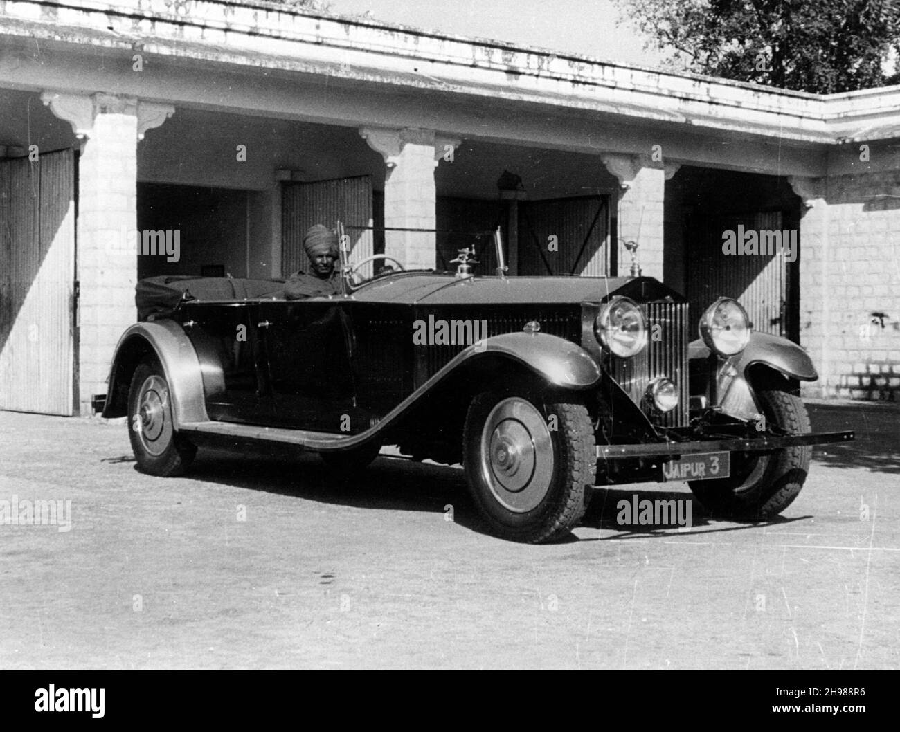 Rolls-Royce Phantom II, previously owned by the Maharajah of Jaipur, 1931. Stock Photo