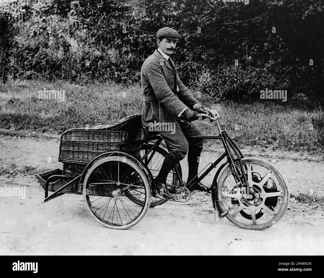 1901 Singer tricycle. Stock Photo