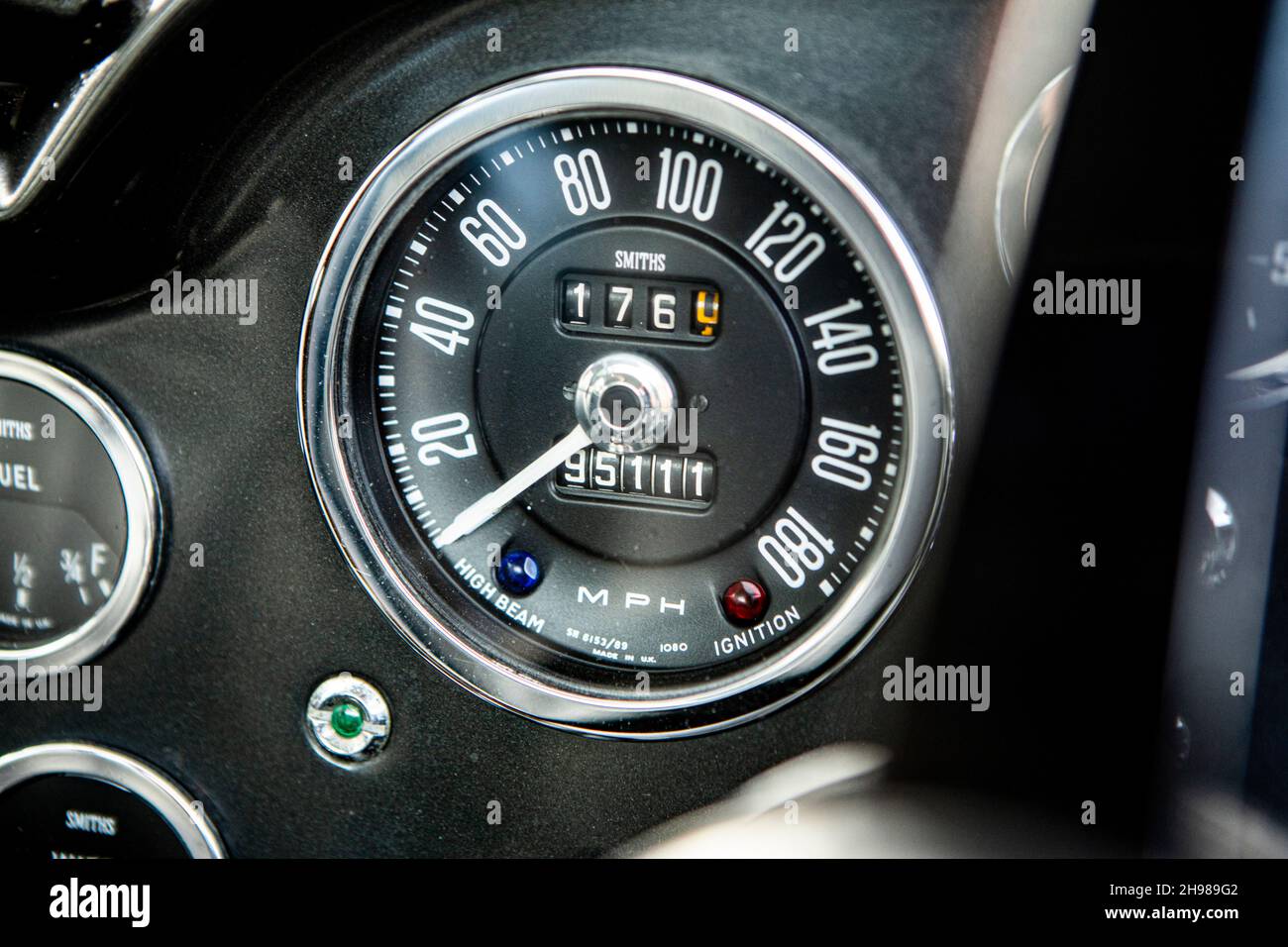 Car speedometer 1960s hi-res stock photography and images - Alamy