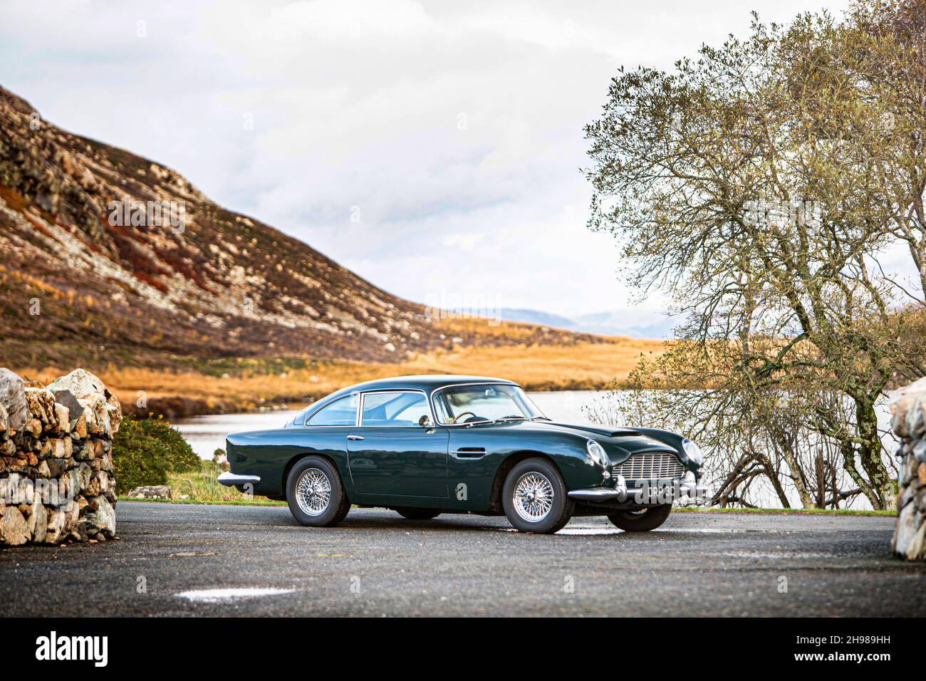 1965 Aston Martin DB5. Stock Photo