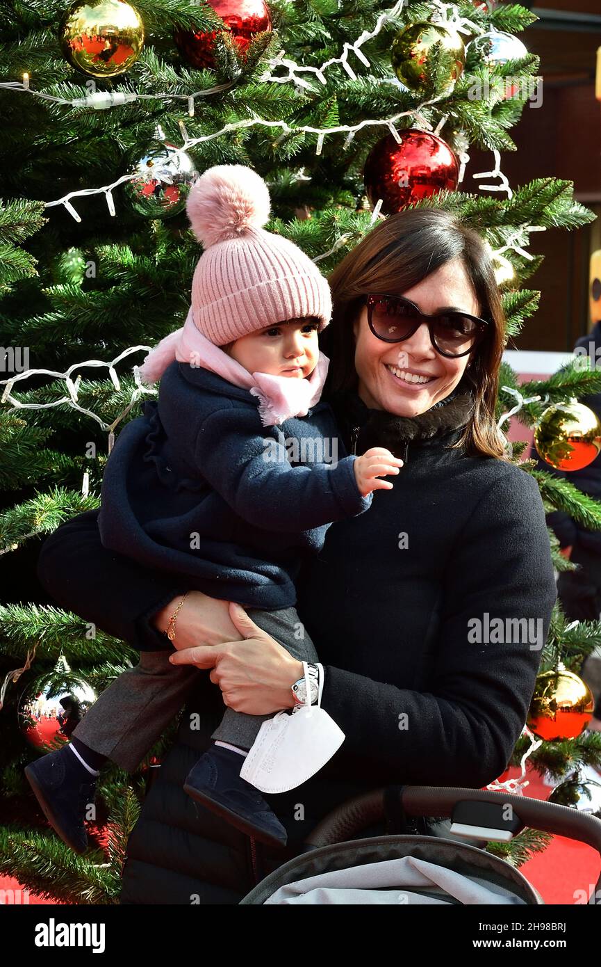 Rome, Italy. 04th Dec, 2021. The Minister of the Italian Republic Mara Carfagna attends the 'Christmas World' photocall at Auditorium Parco Della Musica on December 04, 2021 in Rome, Italy. Credit: dpa/Alamy Live News Stock Photo