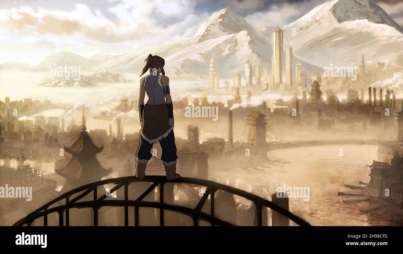 THE LEGEND OF KORRA (2012), directed by IAN GRAHAM and COLIN HECK. Credit: Nickelodeon Animation Studios / Album Stock Photo