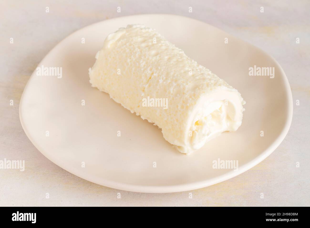 Kaymak / Butter Cream for Turkish Breakfast. Milk cream or Clotted
