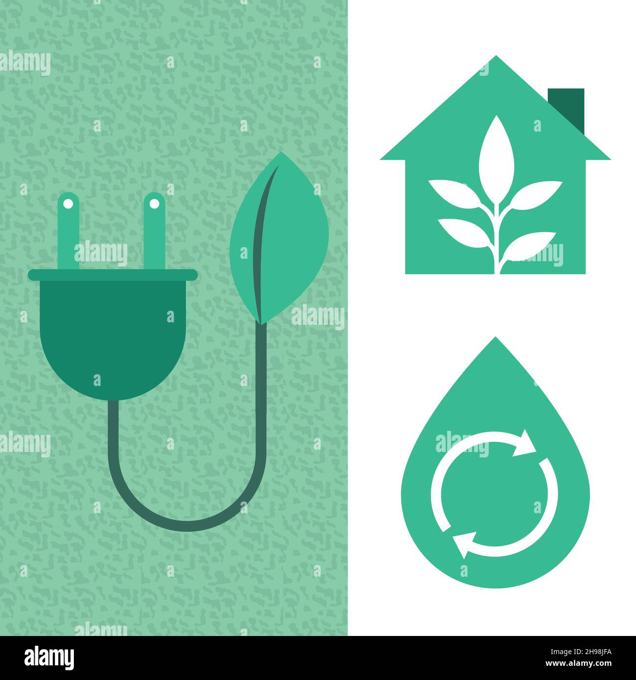 set ecology energy Stock Vector Image & Art - Alamy
