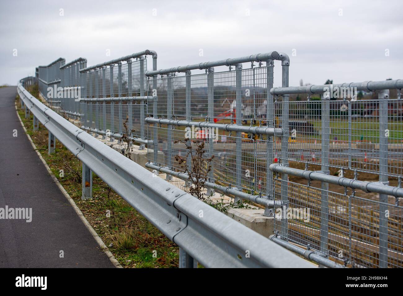 Dorney Reach, Buckinghamshire, UK. 5th December, 2021. New safety