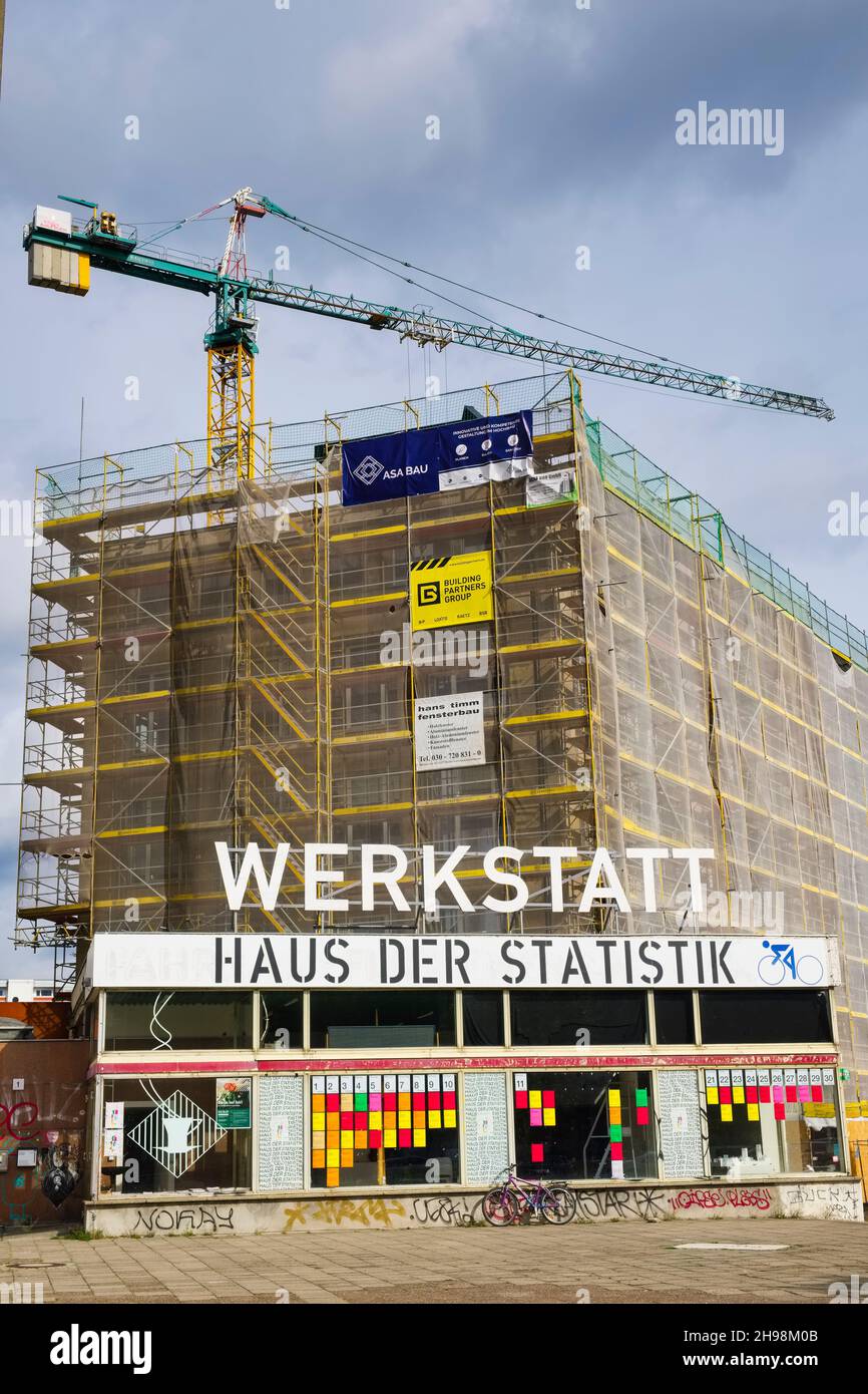Renovation of  Haus der Gesundheit, Berlin, Germany Stock Photo